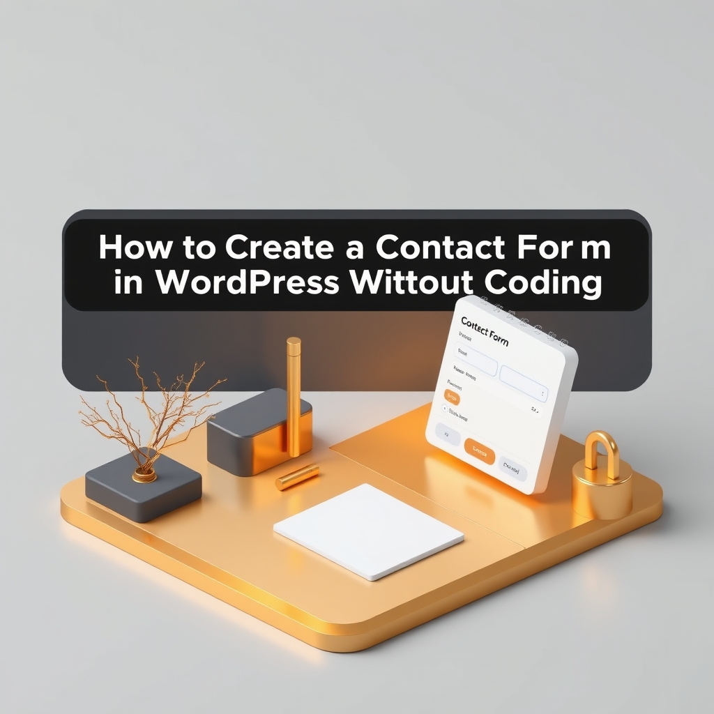 How to Create a Contact Form in WordPress Without Coding