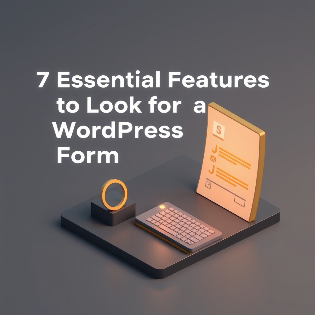 7 Essential Features to Look for in a WordPress Form Plugin