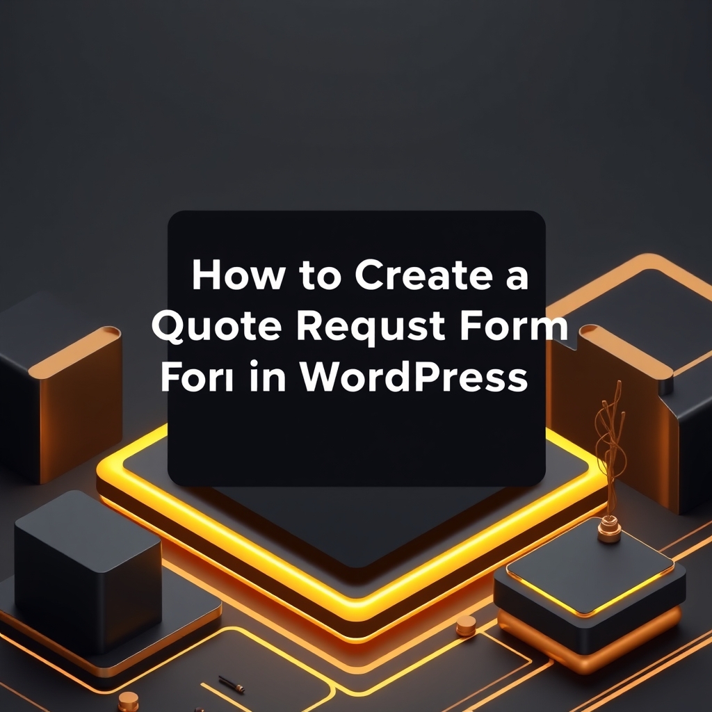How to Create a Quote Request Form in WordPress