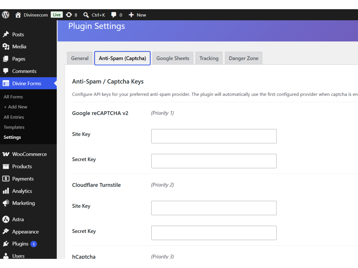 Contact Forms
